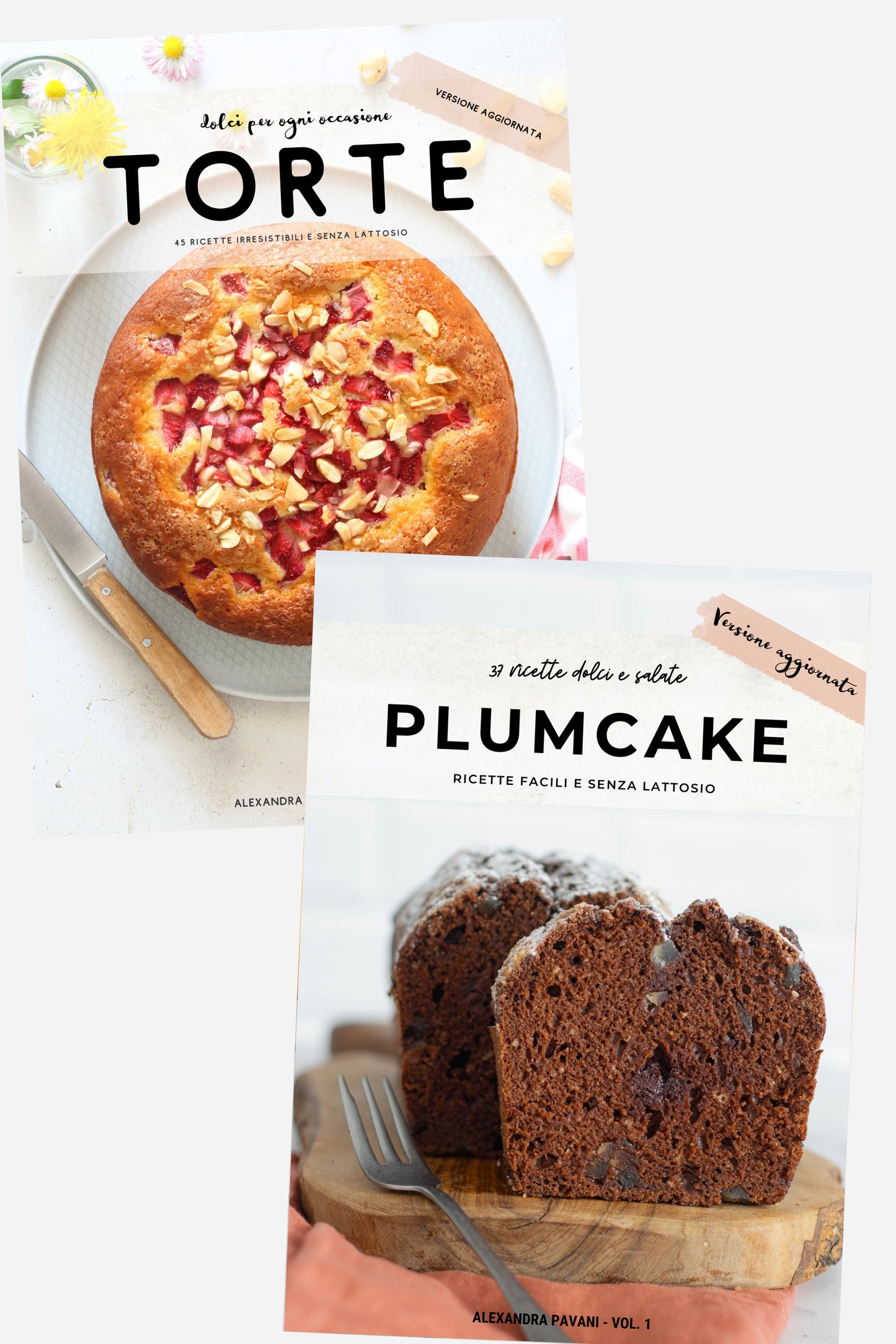 Torte senza lattosio + Plumcake senza lattosio - doppio Ebook