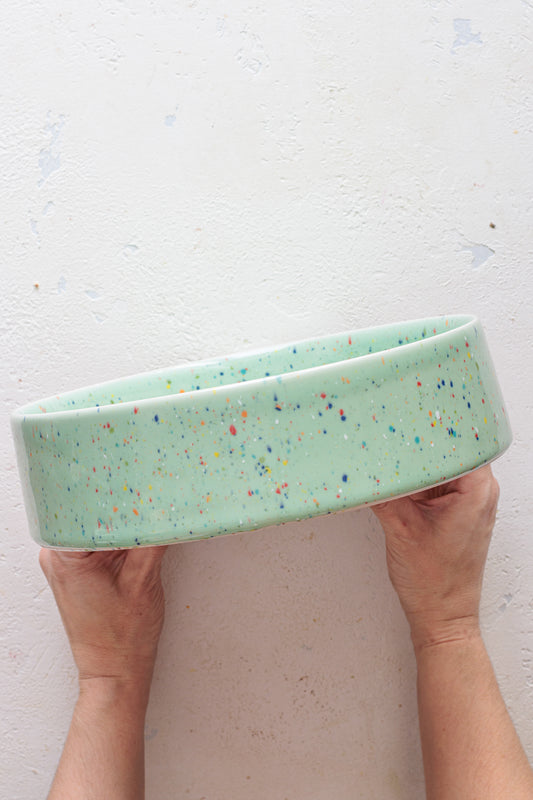 Ciotola da portata verde