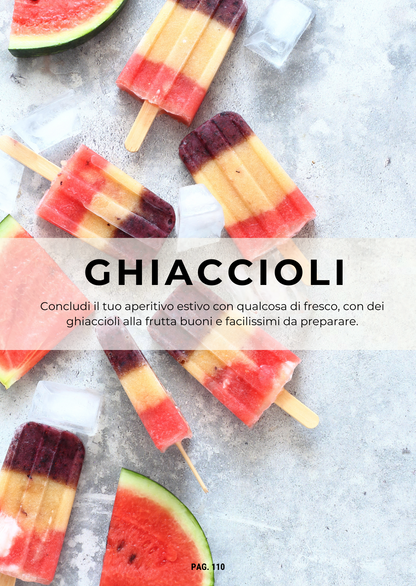 Aperitivi: +50 ricette facili e senza lattosio - Estate - Ebook